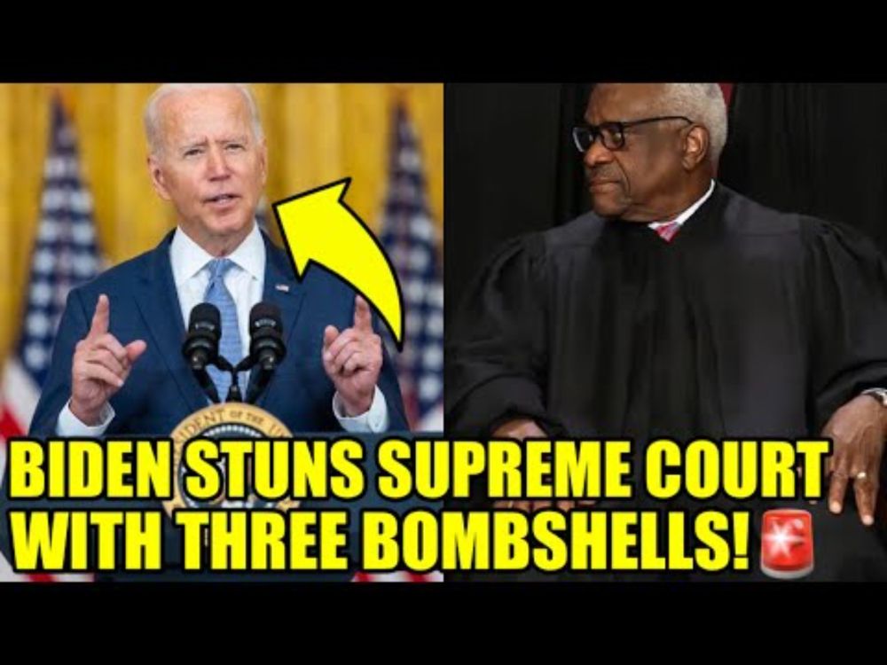 Biden Announces His THREE Reforms To The SUPREME COURT