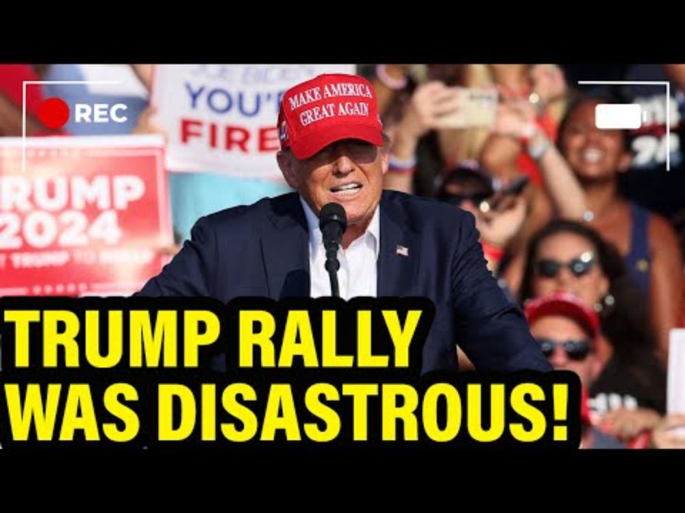 Trump's Butler, PA Rally Was A DISASTER... TOTAL FLOP!