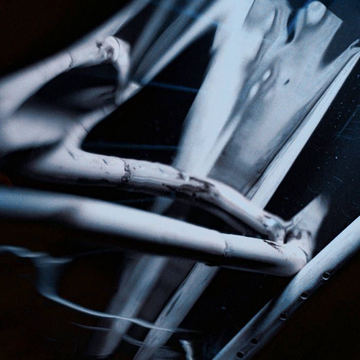 ARBORE - Aboyer au mauvais arbre album cover. Blurred image derived from wood based sources - branches and a flute (?)