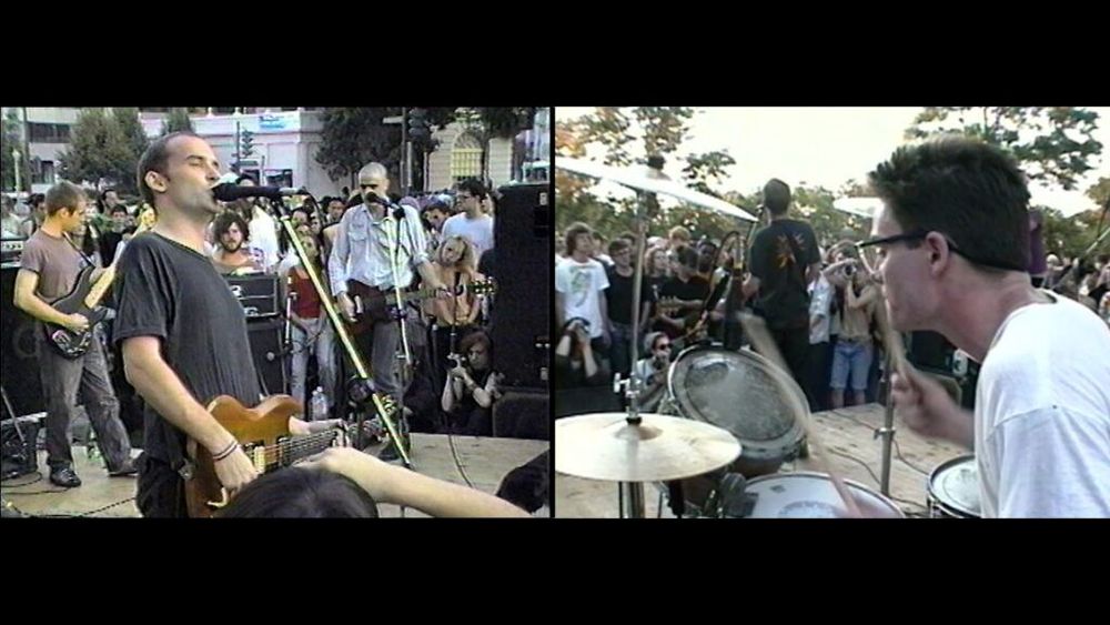 A still from documentary WE ARE FUGAZI FROM WASHINGTON D.C.
