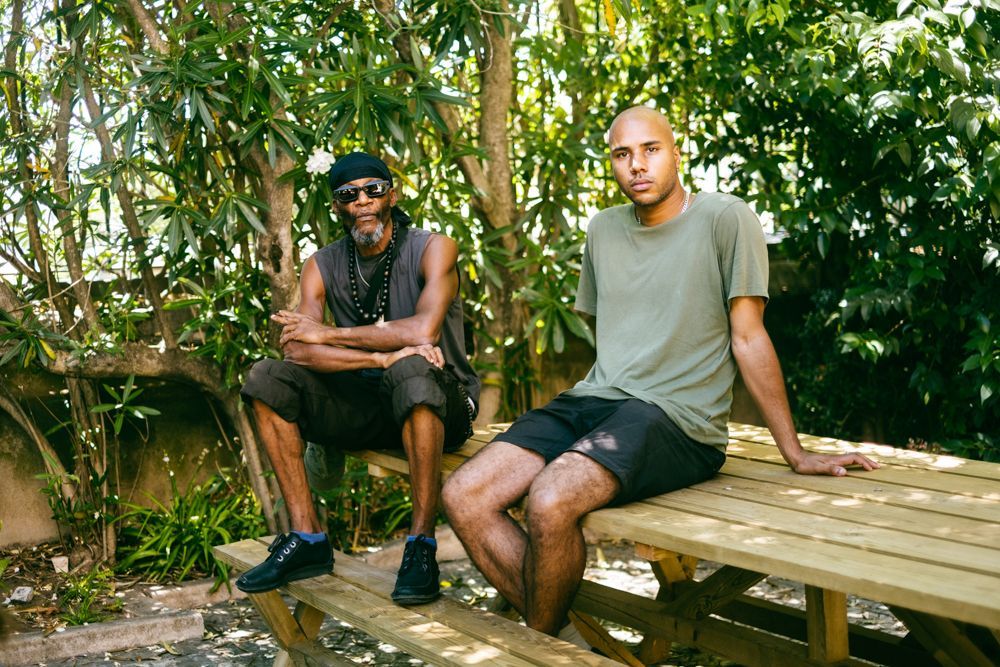 Paul St. Hilaire (left) and Kynant label founder Richard Akingbehin (right), photo by Vera Marmelo