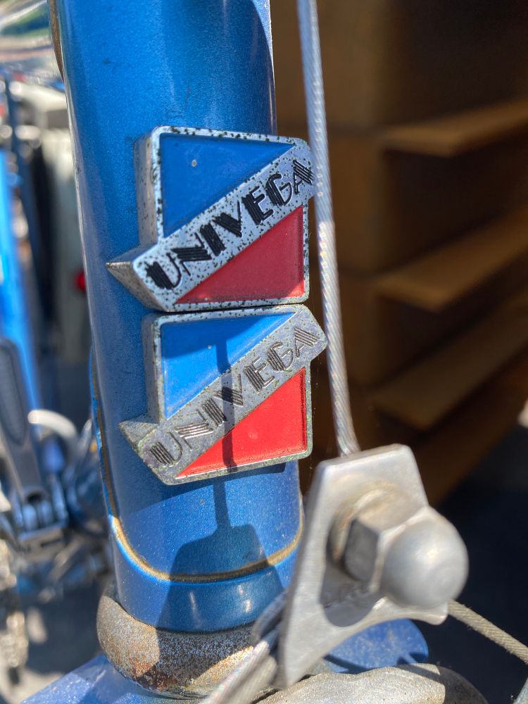 A Univega touring bicycle 