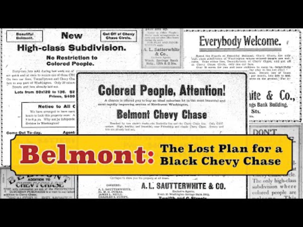 Belmont: The Lost Plan for a Black Chevy Chase