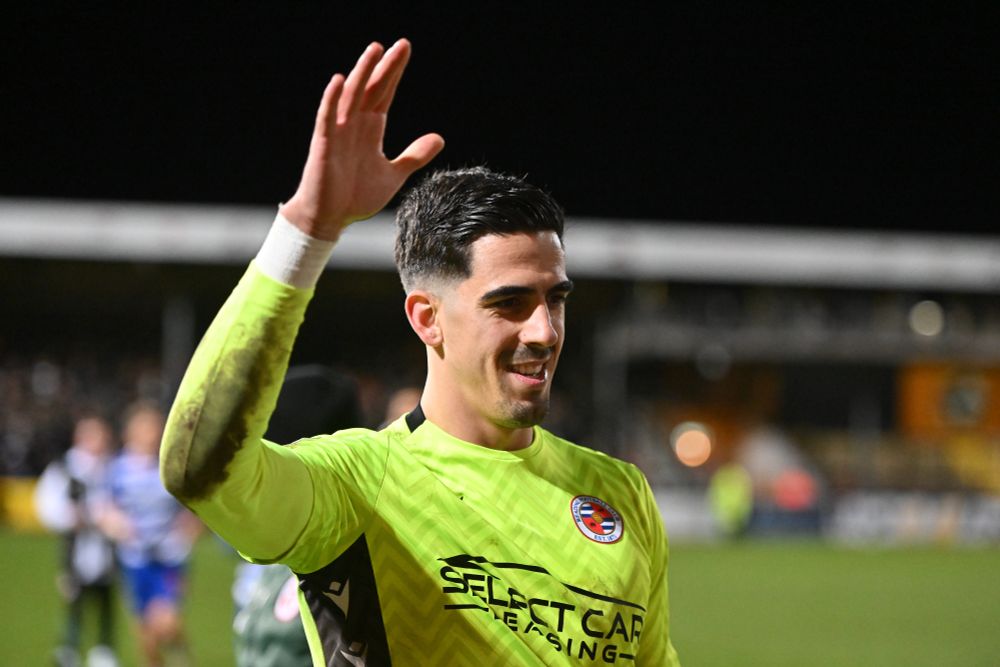 Reading goalkeeper Joel Pereira