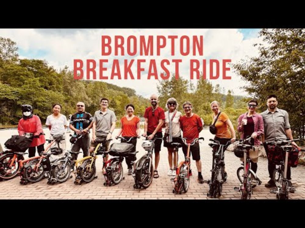 Brompton Toronto Meetup Breakfast Ride