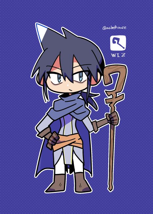 【神経魔術師】三等身くらいの魔術師