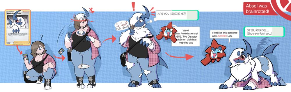 The last 3 images all in one long sequence