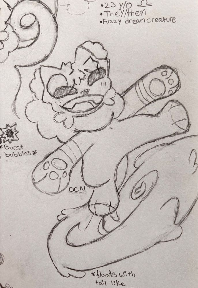 Nimbus surfing on their tail with foam