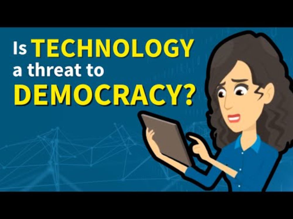 Is technology a threat to democracy? | TEPSA Animated Explainer
