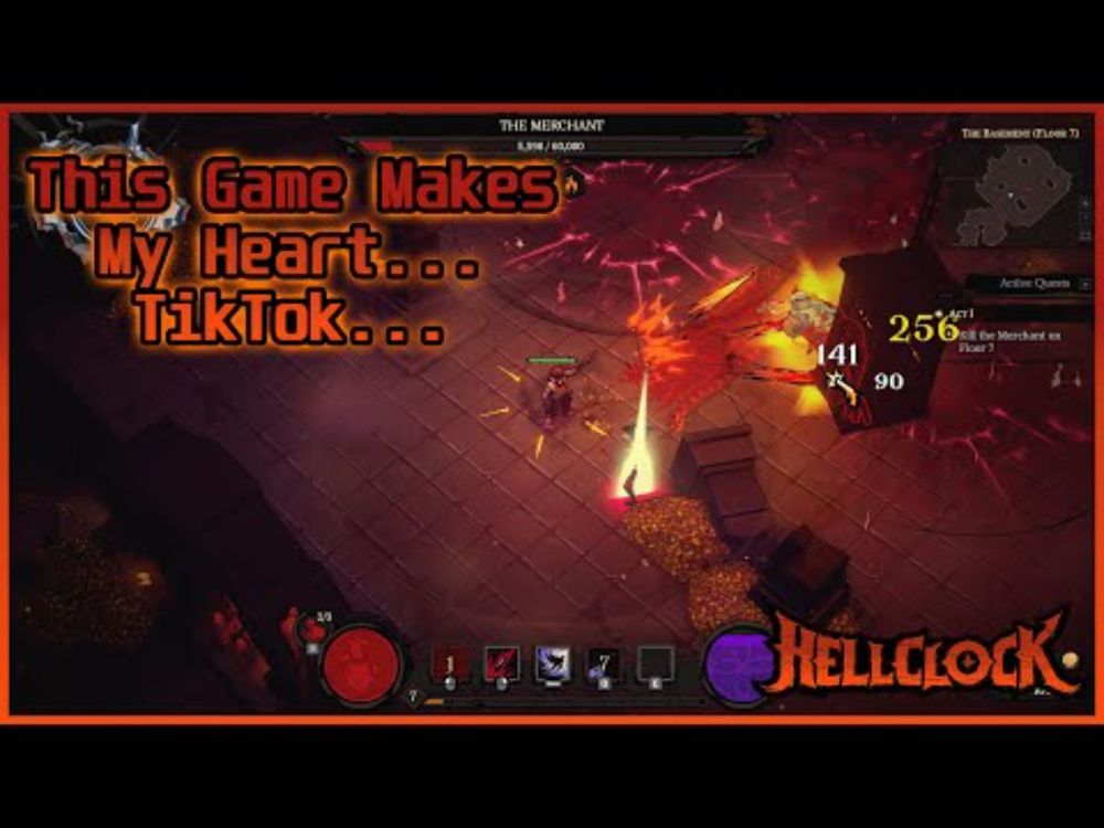 This New Game Makes My HEART...TIKTOK... - Hell Clock [1]