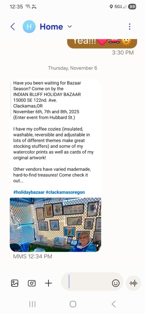 Holiday  Bazzar. Portland Oregon 😺🌞