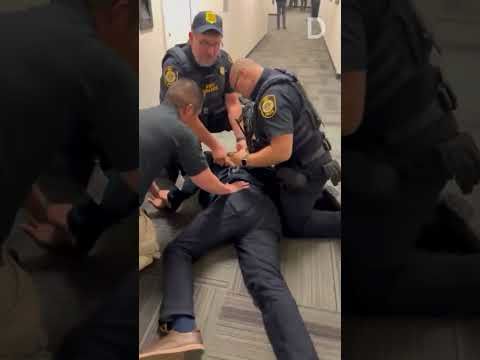 BREAKING: Sen. Padilla Handcuffed After Attending Kristi Noem's Press Conference in Los Angeles