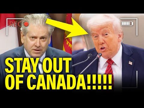 Canada MP DESTROYS Trump in MAJOR SPEECH Before Meeting