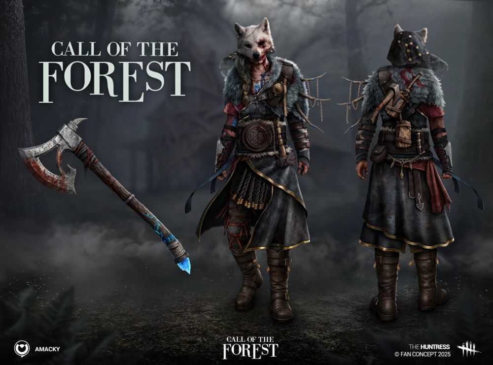 DEAD BY DAYLIGHT | CALL OF THE FOREST | The Huntress | 1/2
Classic Outfit