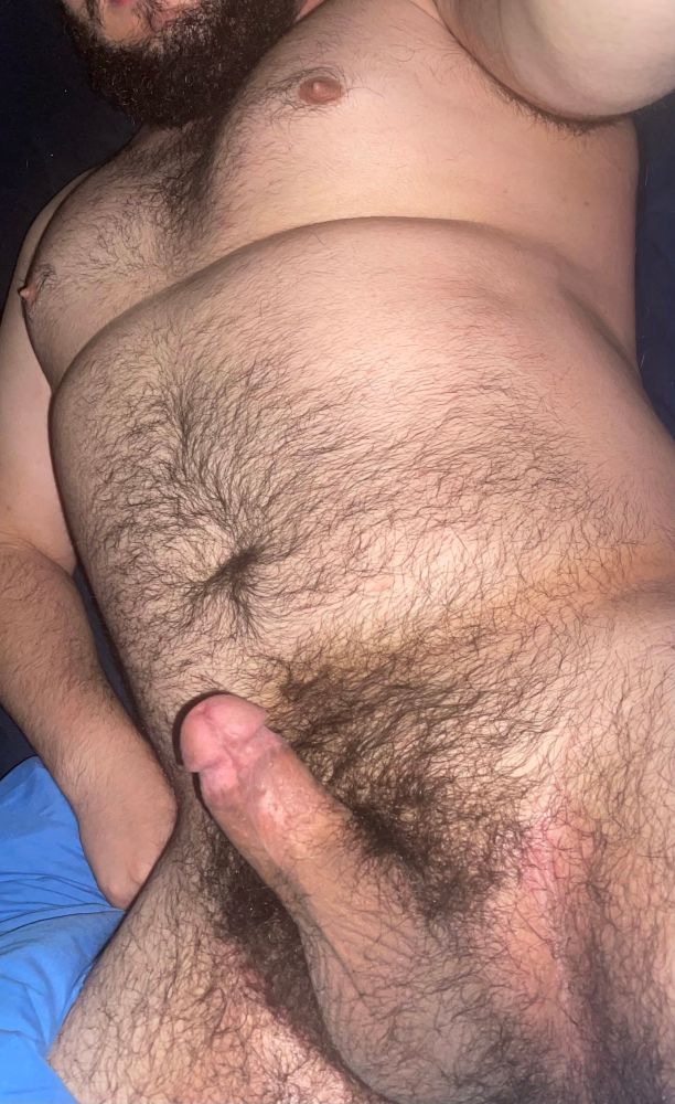 Curious Cub horny before going to bed 