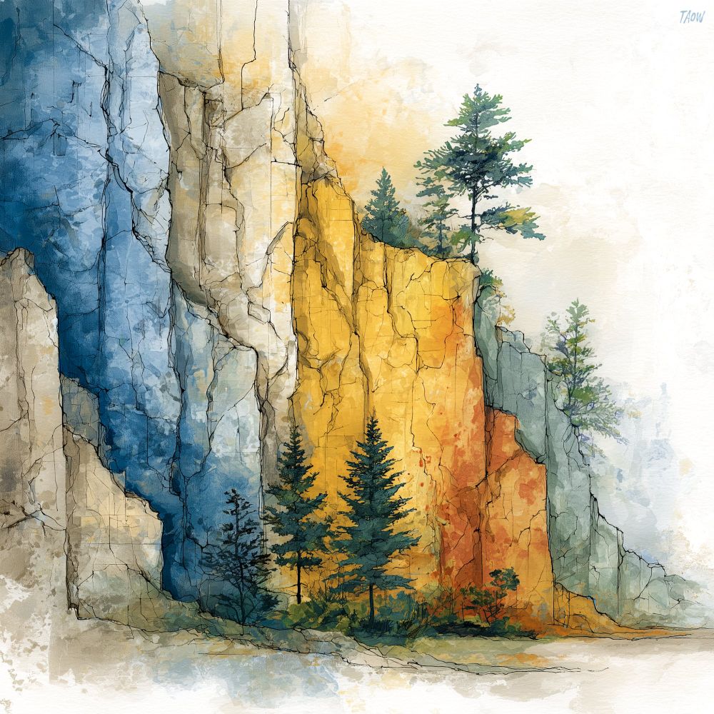 nagssugtoqidian orogeny --p --stylize 500 --v 7