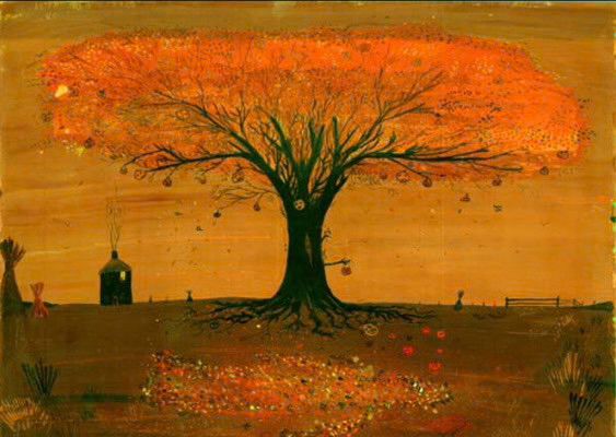 The Halloween Tree oil painting by Ray Bradbury (1964)