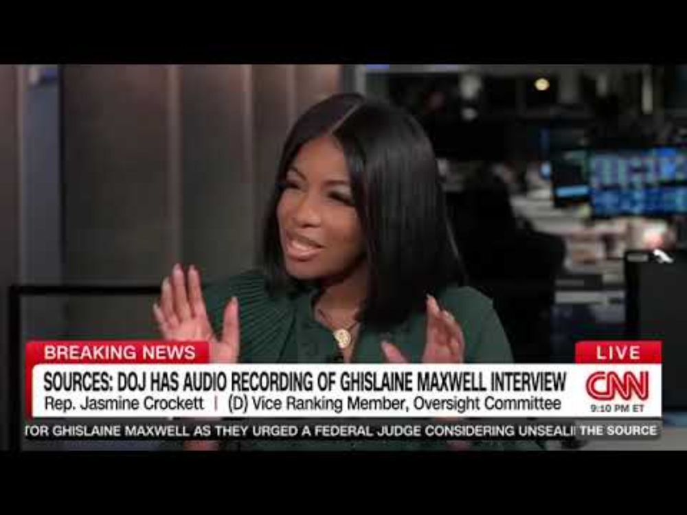 Gerrymandering, Gaslighting, and Ghislaine? Rep. Jasmine Crockett Breaks It All Down