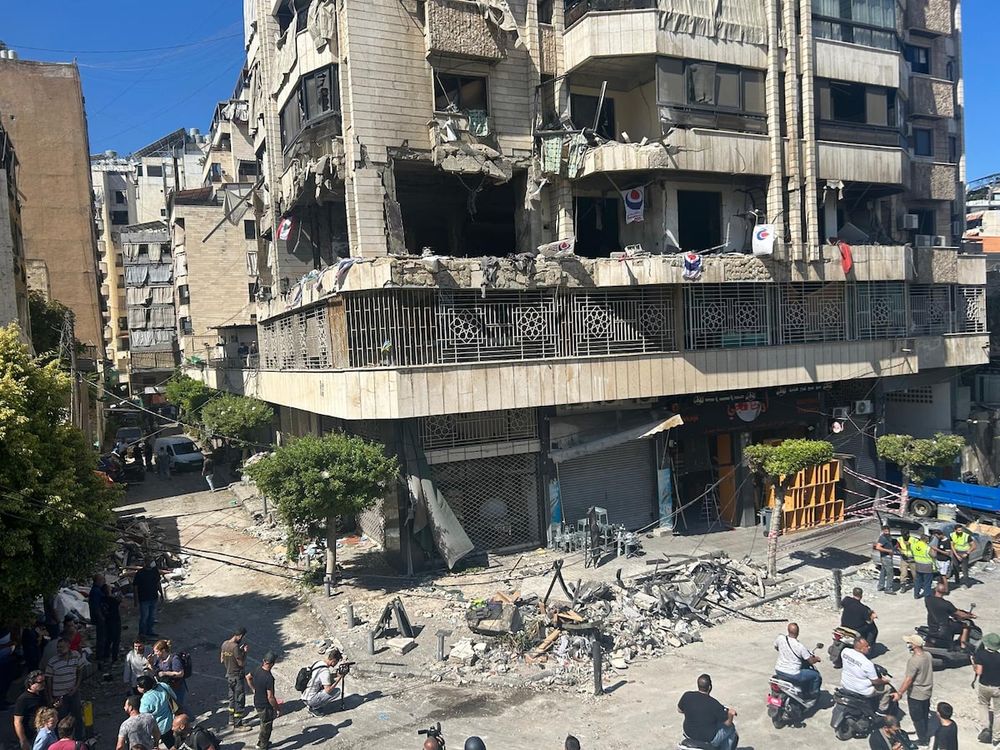 Israel strikes central Beirut for the first time, destroying medical clinic, killing at least nine people