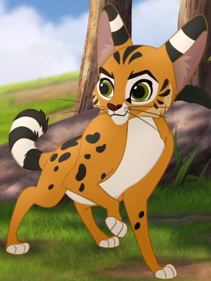 Lion Guard Background Serval