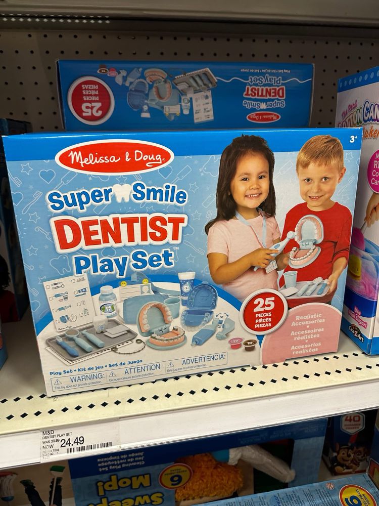 Melissa and Doug super 🦷 smile dentist playset 