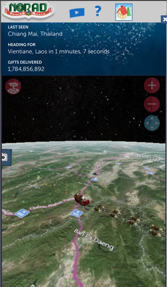 NORAD Santa Tracker. 