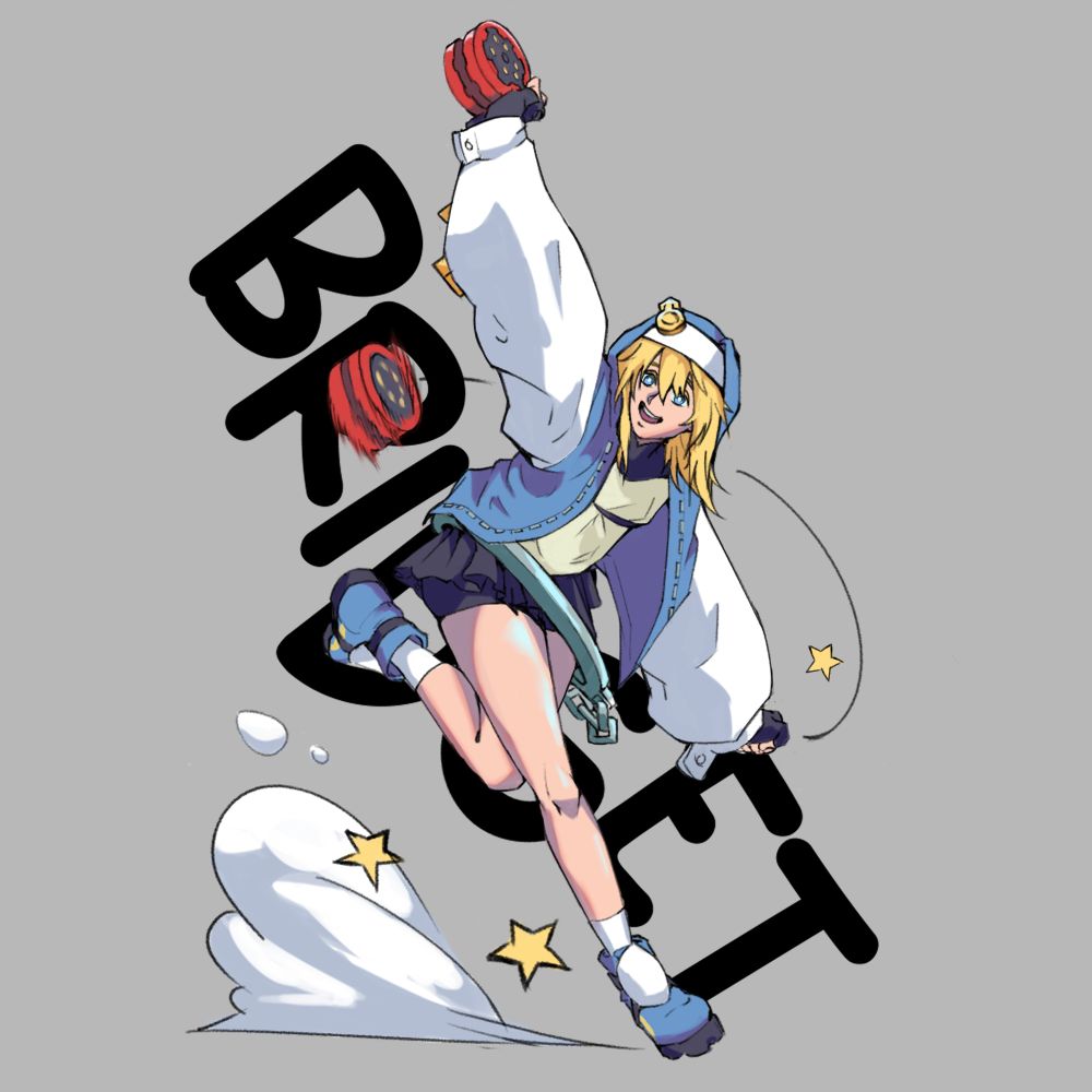 Bridget from GG mid-run and waving