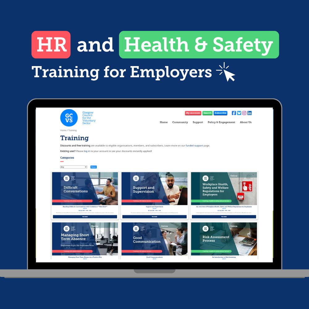 gcvs website training page