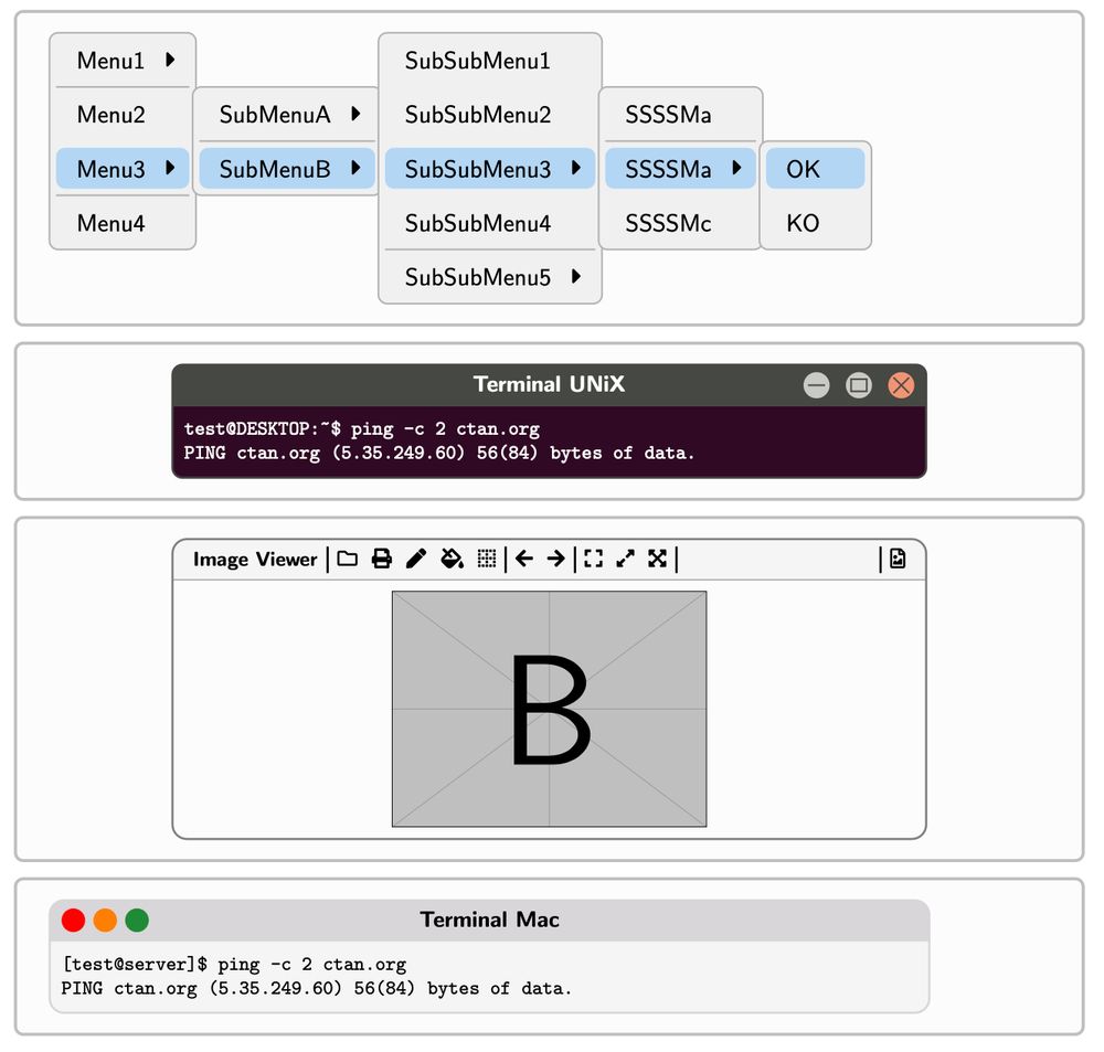 Example of package output