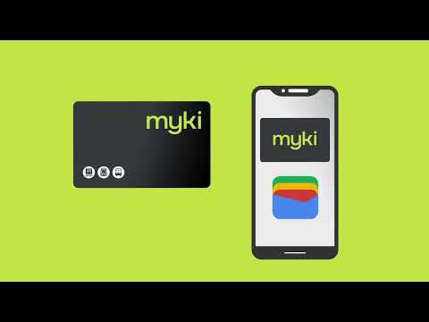 myki is getting an upgrade