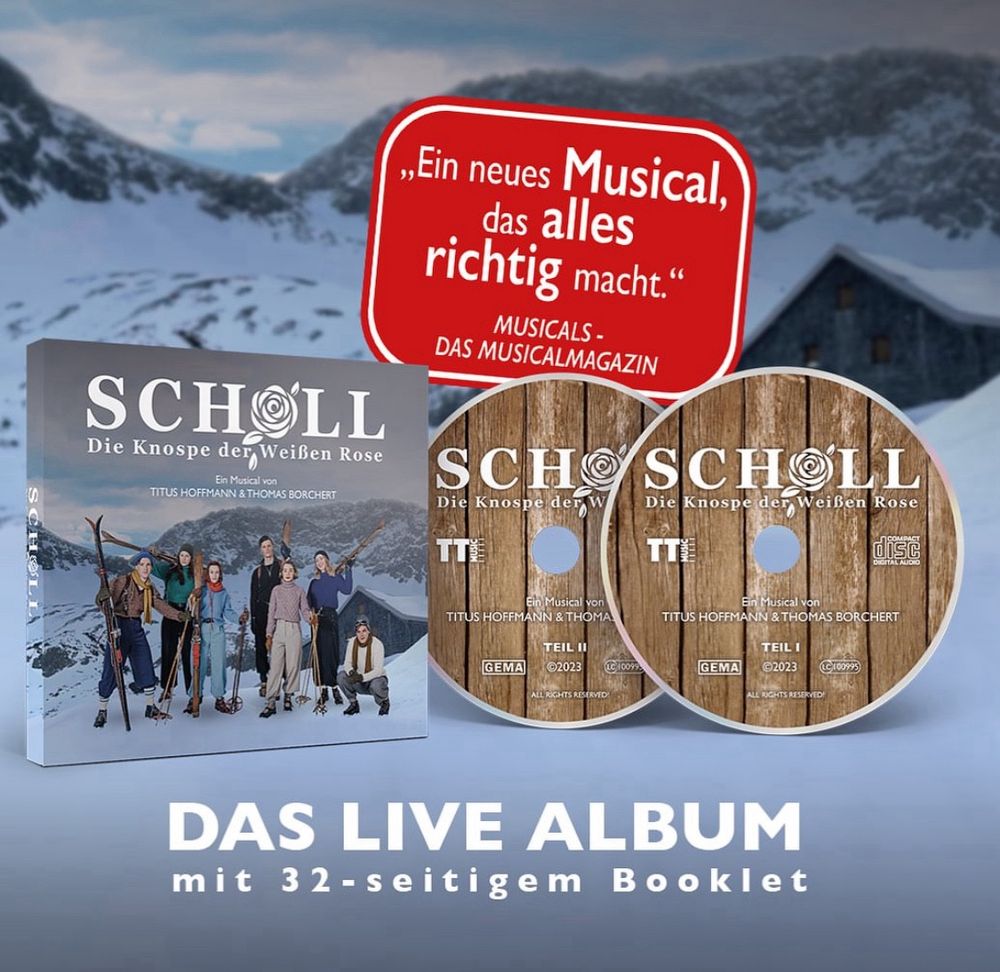 Scholl Musical Live Album Cover