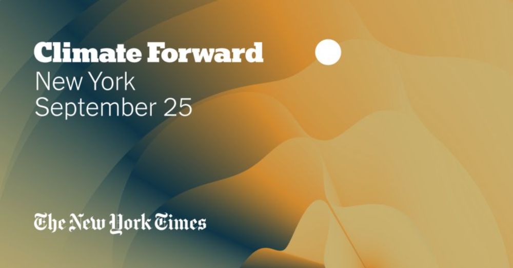 Climate Forward - The New York Times Events