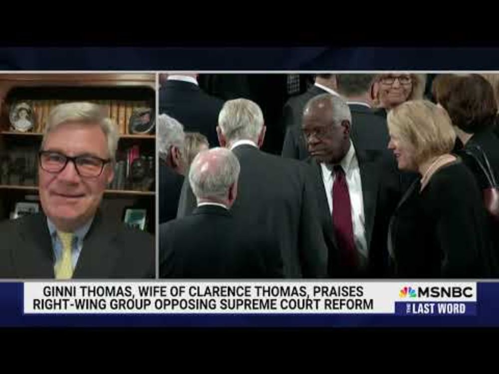 Sen. Whitehouse and Lawrence Talk Ginni Thomas and Supreme Court Ethics Reform