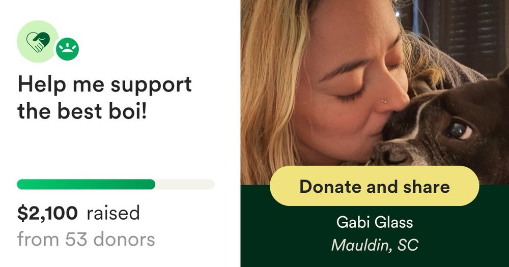 Donate to Help me support the best boi!, organized by Gabi Glass