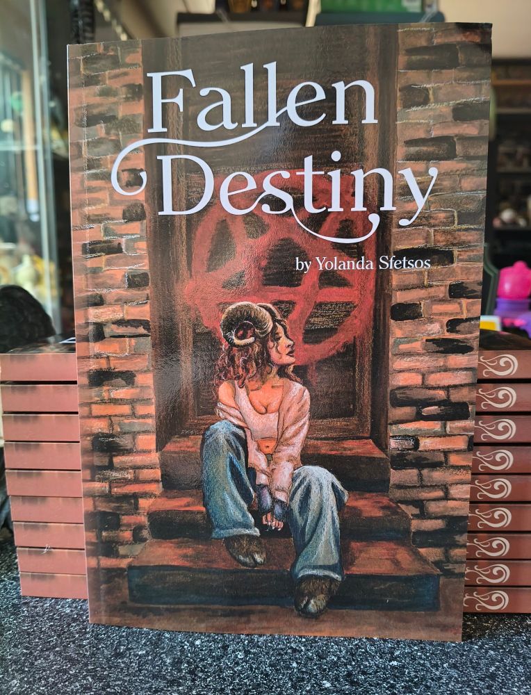 Fallen Destiny paperback author copies x 10.