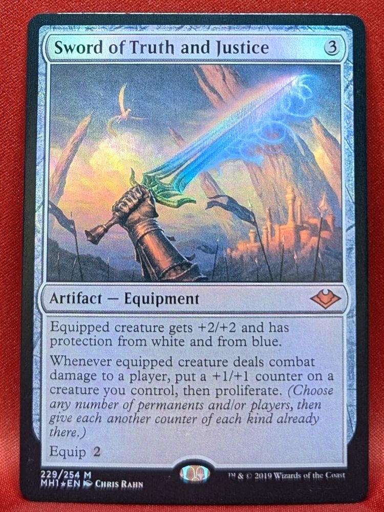 Sword of Truth and Justice card