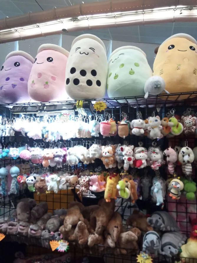 more cute plushies than you can shake a stick at.