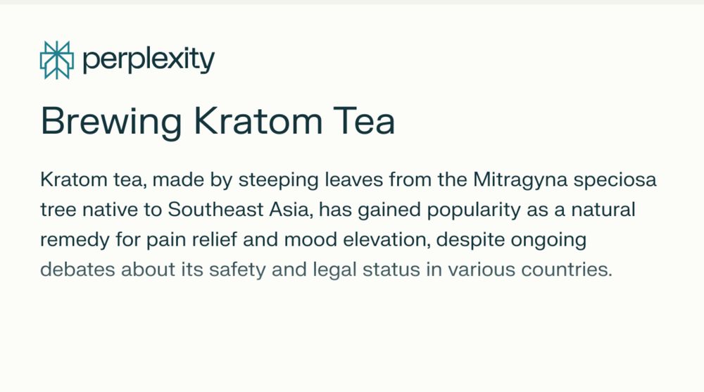 Brewing Kratom Tea