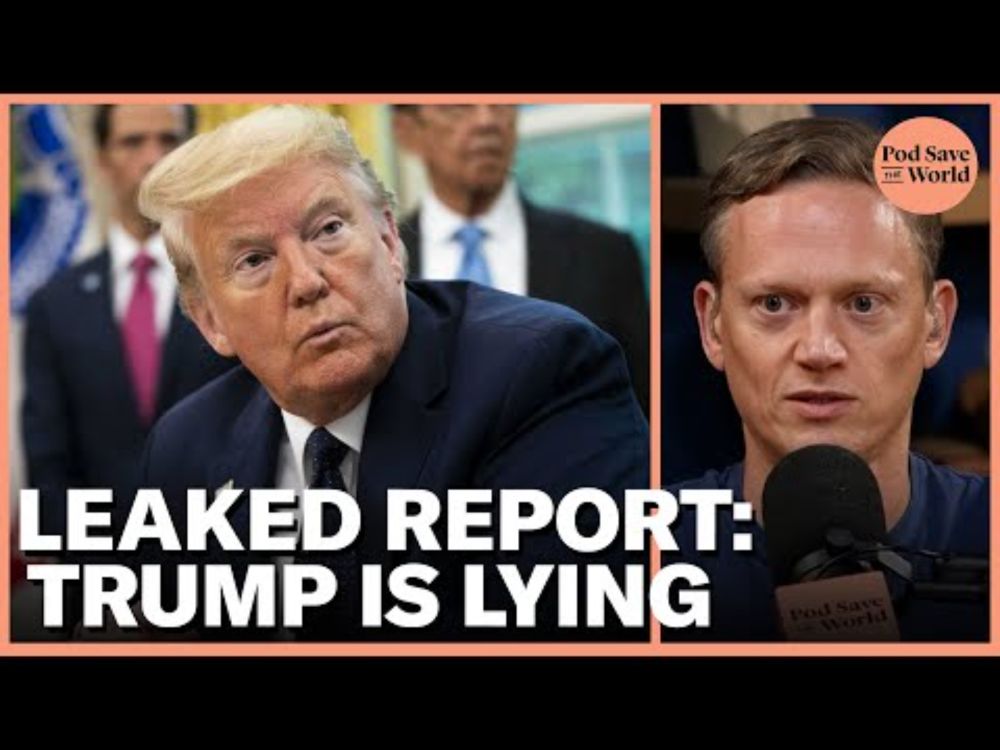 Leaked Report Reveals TRUMP IS LYING About Major Decision