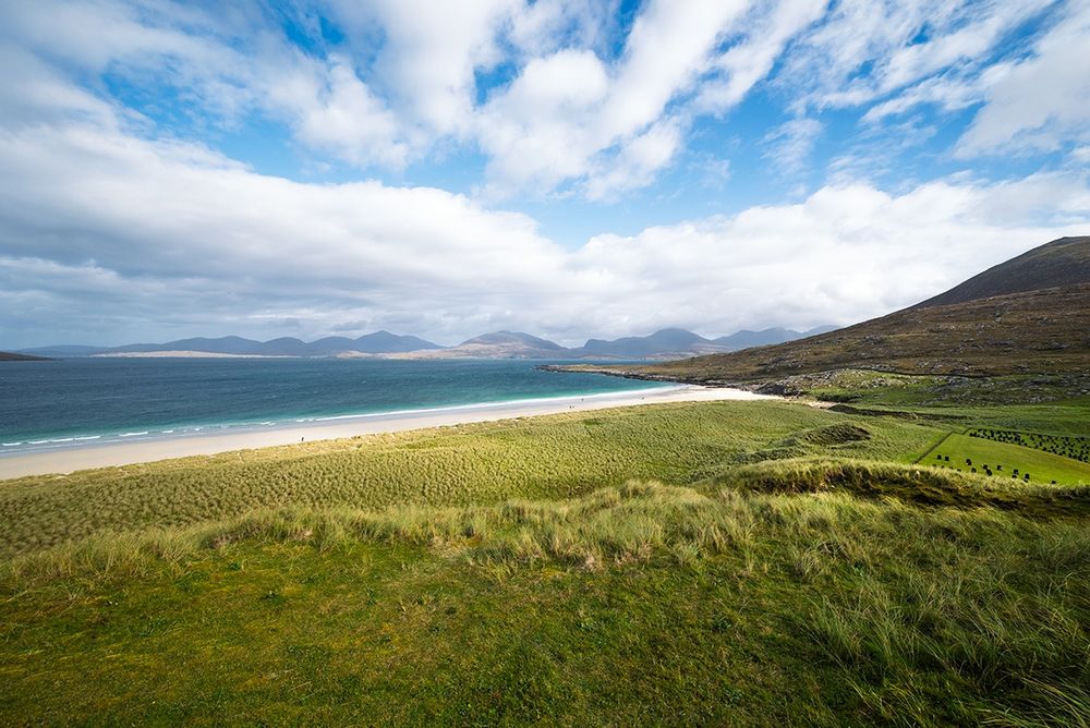 A photograph of Luskentyre Beach, Outer Hebrides.