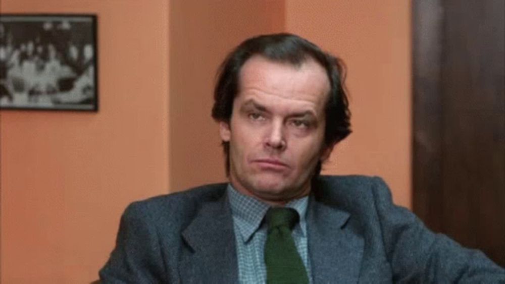 Jack Nicholson Serious GIF