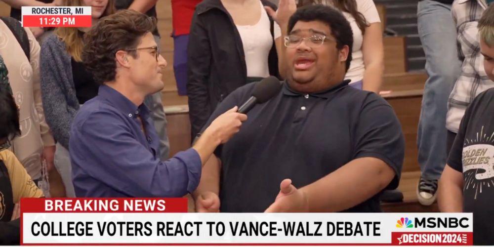 College Student Expertly Dismantles Vance's Debate Claims About Harris With Blunt Civics Lesson