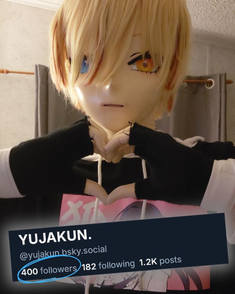 Kigurumi celebrates 400 followers