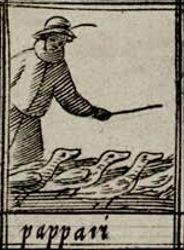 the Speculum Romanae Magnificentiae, Ritratto di tutti quelli che vanno vedendo per la città