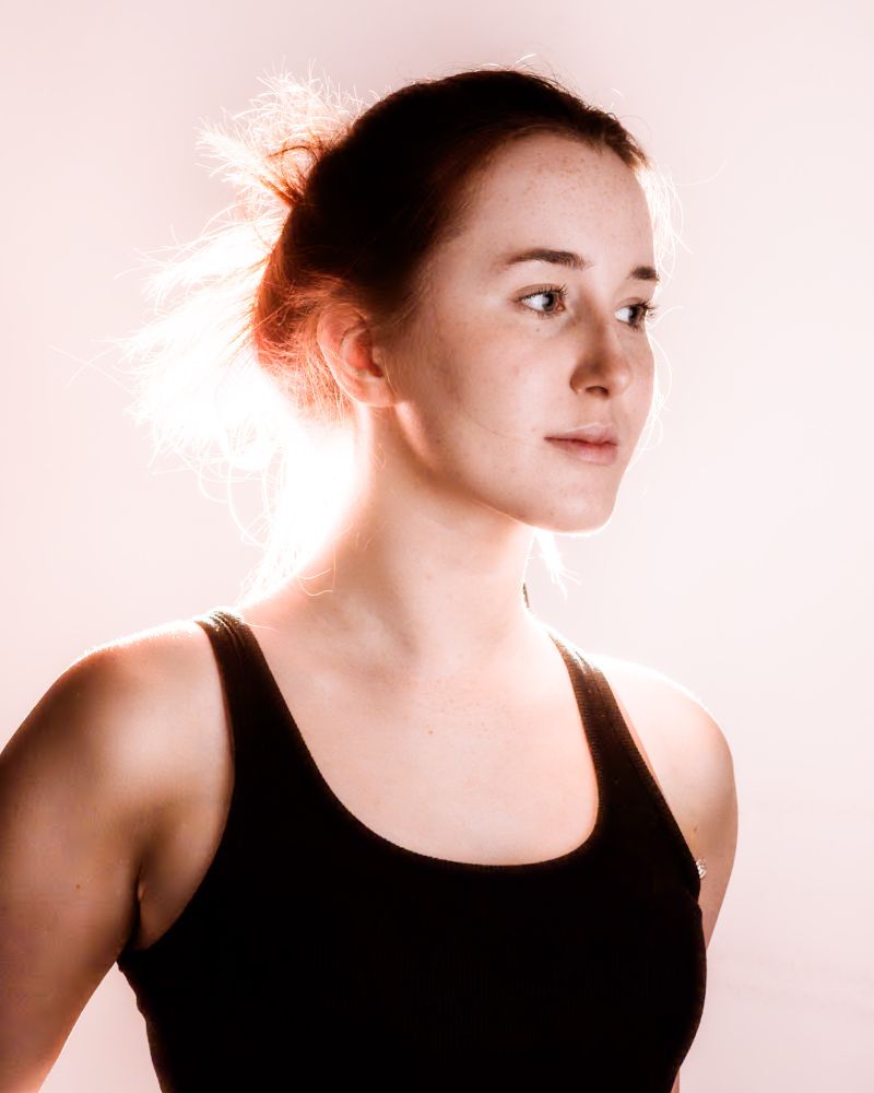 Portrait Model in studio