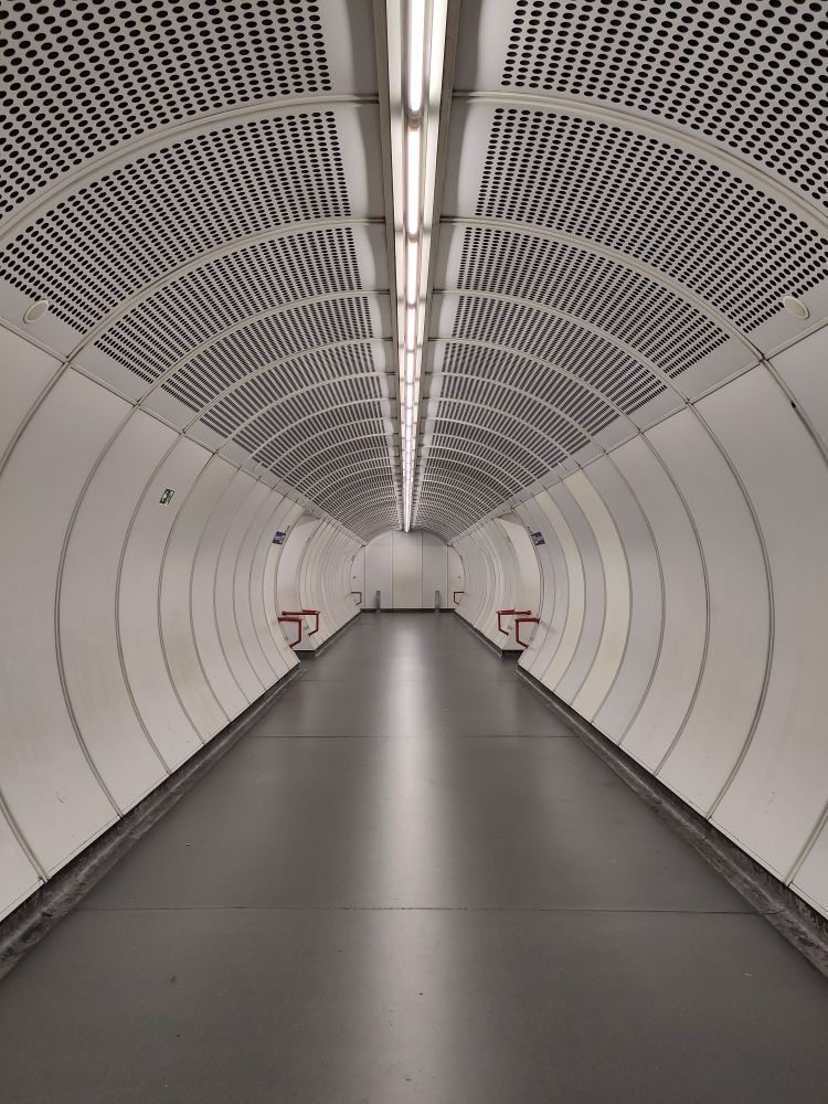 Design einer Wiener Ubahn Station.