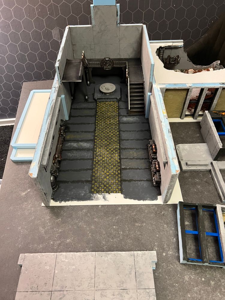 Strategium building work in progress 