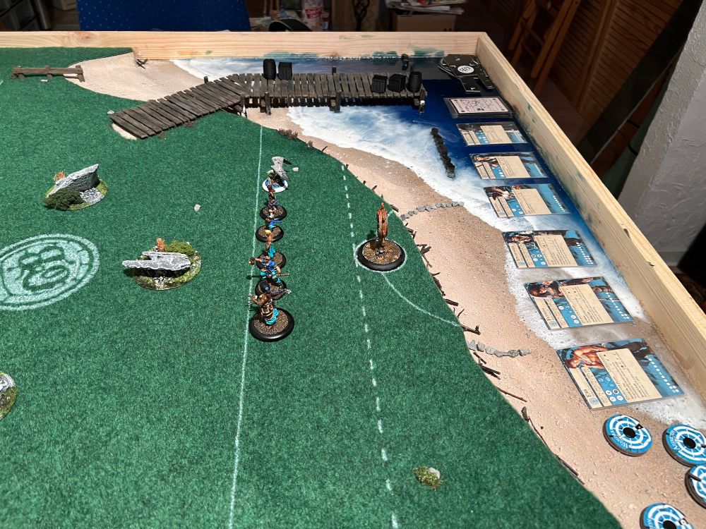 The Navigator guild lined up for kickoff