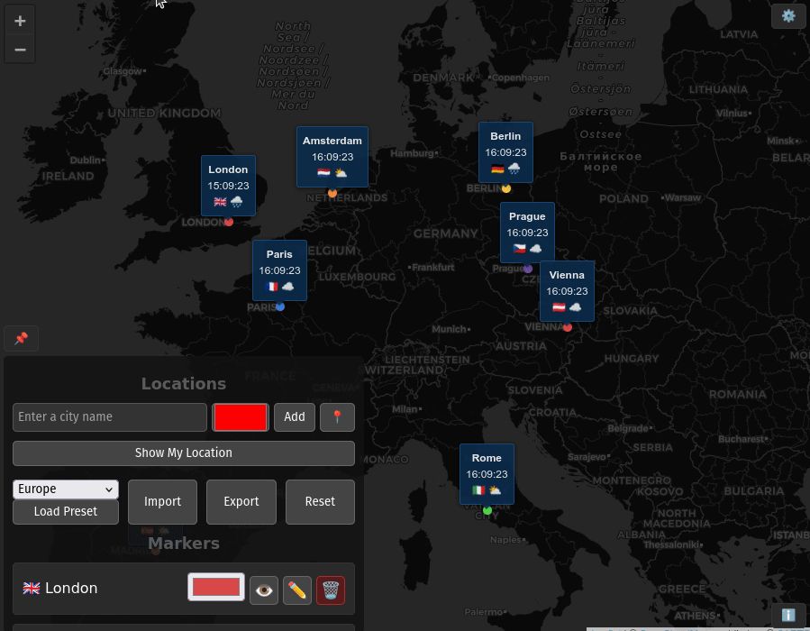 Adding locations to TimeSync