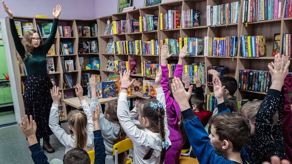 Bokprat ger hopp och känsla av normalitet - Biblioteksbladet